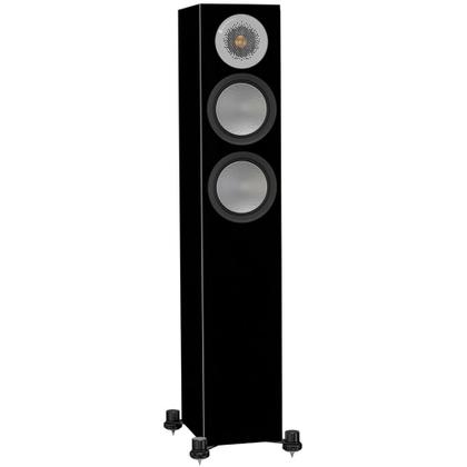 Imagem de Monitor Audio Silver 200 - Par de caixas acústicas Torre para Home Theater Preto Laqueado