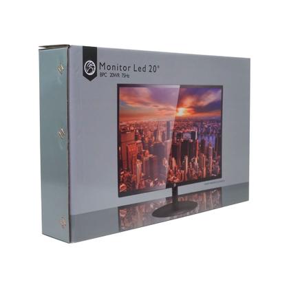 Imagem de Monitor brazilpc 20 polegadas led widescreen hdmi/vga 20bpc-wr 75hz preto
