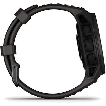 Imagem de Monitor Cardíaco de Pulso GPS Garmin Instinct Solar Grafite