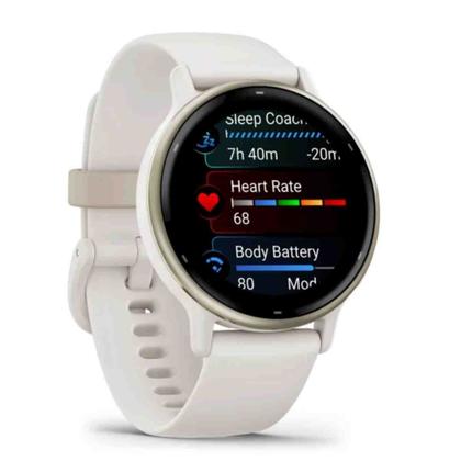 Imagem de Monitor Cardíaco Garmin Vívoactive 5 Branco 010-02862-11