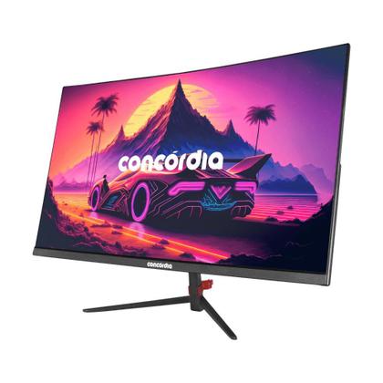 Imagem de Monitor Concórdia Gamer Curvo CZ238F 24" 165hz LED Full HD HDMI DP USB SRGB 99% Freesync Premium