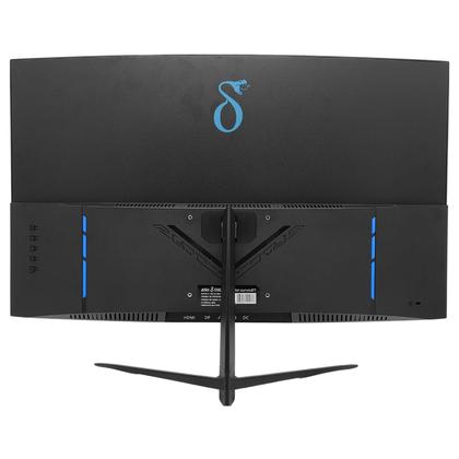 Imagem de Monitor Curvo Gamer LCD 27" 180Hz 1ms Full HD Conexão HDMI e DisplayPort Para Jogos e Filmes