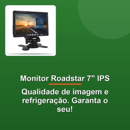 Imagem de Monitor De 7" Lcd Ips Roadstar Rs-737br Pro Line