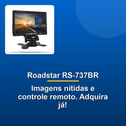 Imagem de Monitor De 7" Lcd Ips Roadstar Rs-737br Pro Line