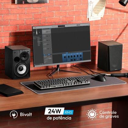 Imagem de Monitor de Áudio 24W RMS Bivolt R980T EDIFIER - Preto