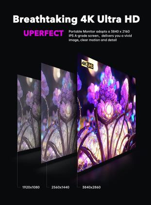 Imagem de Monitor de computador UPERFECT Truely 4K 17,3" UHD FreeSync IPS