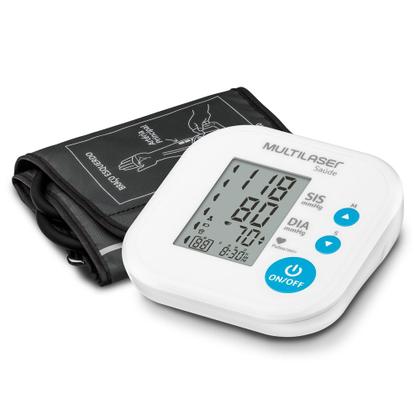Imagem de Monitor de pressao multi saude arterial de braco hc090 multilaser