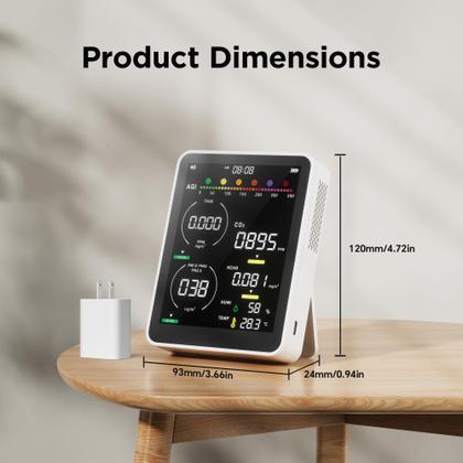 Imagem de Monitor de qualidade do ar PERFORMANCE GURU 16 em 1 Indoor White