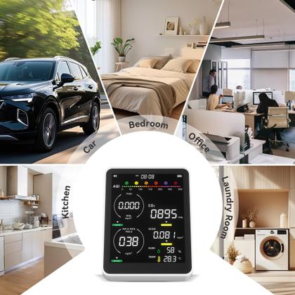 Imagem de Monitor de qualidade do ar PERFORMANCE GURU 16 em 1 Indoor White