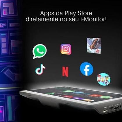 Imagem de Monitor Encosto Cabeca 10 Android I-Monitor Aikon Acoplar
