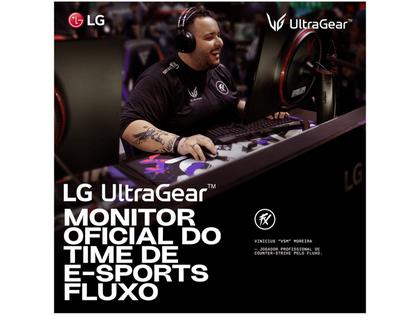 Imagem de Monitor Gamer 180Hz UltraGear 1ms (GtG) LG 24GS60F-B 24" Full HD IPS NVIDIA G-SYNC AMD FreeSync HDR10 sRGB 99% HDMI DisplayPort