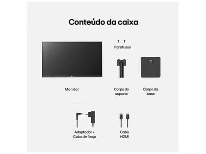 Imagem de Monitor Gamer 24" LG 24MS500-B IPS, Full HD, 100Hz, 5ms, HDMI, Ajuste de Inclinação