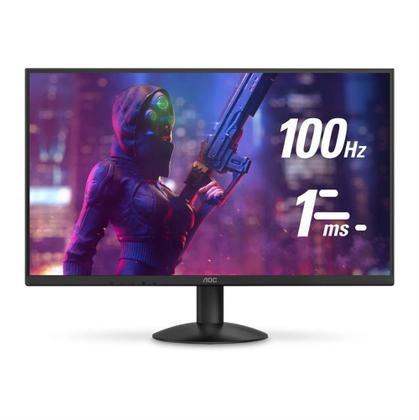 Imagem de Monitor gamer 27" aoc 27b30h, fhd, 100hz, 1ms, hdmi/vga, black - 27b30h