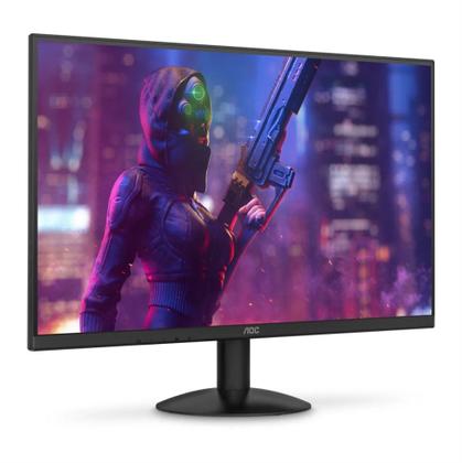 Imagem de Monitor gamer 27" aoc 27b30h, fhd, 100hz, 1ms, hdmi/vga, black - 27b30h