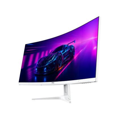 Imagem de Monitor Gamer 34" Curvo Branco 1ms, 165Hz, UltraWide (QHD) - 3440x1440 AMD FreeSync, HDMI, DP, HQ Premium HQW34C16