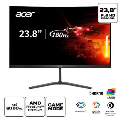 Monitor Gamer Acer Nitro 23,8 Full HD 180Hz 1MS HDMI DP IPS HDR