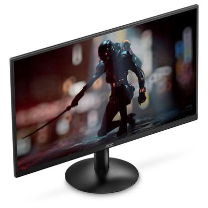 Imagem de Monitor Gamer AOC 23,8 FHD VA 100Hz 1MS HDMI VGA Preto - 24B30HM2
