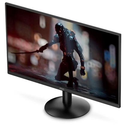 Imagem de Monitor Gamer AOC 23,8 FHD VA 100Hz 1MS HDMI VGA Preto - 24B30HM2