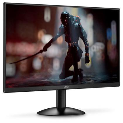 Imagem de Monitor Gamer AOC 23,8 FHD VA 100Hz 1MS HDMI VGA Preto - 24B30HM2