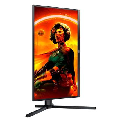Imagem de Monitor Gamer AOC 24.5", 240Hz, Full HD, 0.5ms, FreeSync Premium, HDR 10, DisplayPort e HDMI, Altura Ajustável - 25G3ZM