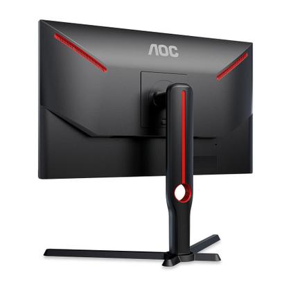 Imagem de Monitor Gamer AOC 24.5", 240Hz, Full HD, 0.5ms, FreeSync Premium, HDR 10, DisplayPort e HDMI, Altura Ajustável - 25G3ZM