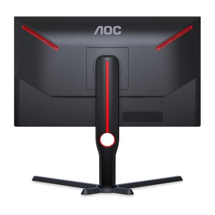 Imagem de Monitor Gamer AOC 24.5", 240Hz, Full HD, 0.5ms, FreeSync Premium, HDR 10, DisplayPort e HDMI, Altura Ajustável - 25G3ZM