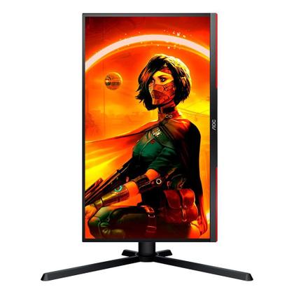 Imagem de Monitor Gamer AOC 24.5", 240Hz, Full HD, 0.5ms, FreeSync Premium, HDR 10, DisplayPort e HDMI, Altura Ajustável - 25G3ZM