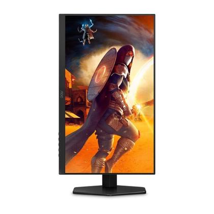 Imagem de Monitor Gamer AOC 24" FHD, IPS, 180Hz, 0,5ms, HDMI e DP, W-LED, , Ajuste de Altura, Preto - 24G4/P