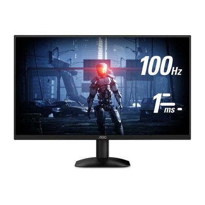 Imagem de Monitor Gamer AOC 24", Full HD, 100Hz, 1ms, Adaptive-Sync, HDR, Preto - 24B35HM2