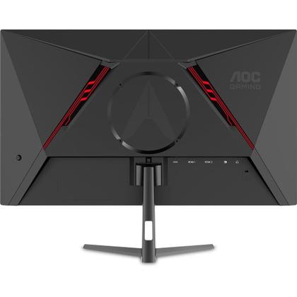 Imagem de Monitor Gamer AOC 24", Full HD, 180Hz, 1ms, IPS, DisplayPort e HDMI, FreeSync, HDR, Preto - 24G30E