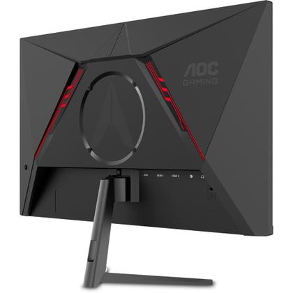 Imagem de Monitor Gamer AOC 24", Full HD, 180Hz, 1ms, IPS, DisplayPort e HDMI, FreeSync, HDR, Preto - 24G30E