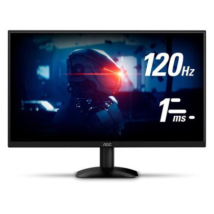 Imagem de Monitor Gamer AOC 27", Full HD, 120Hz, 1ms, IPS, Adaptive-Sync, HDR 10, Ângulo Ajustável, Preto - 27B35H