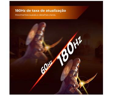 Imagem de Monitor Gamer AOC 27" Full HD 180Hz Gaming G4 27G4/P HDMI DisplayPort Base Ajustável