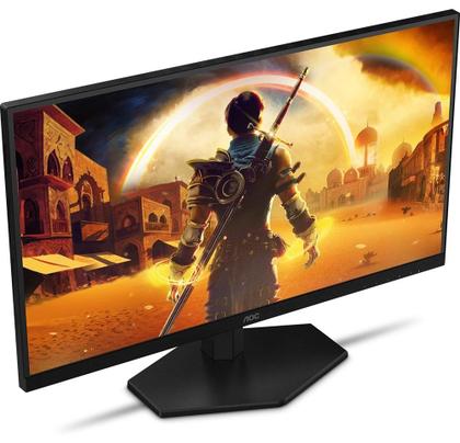 Imagem de Monitor Gamer AOC 27", Full HD, 200Hz, 0.3ms, IPS, G-Sync, HDR, Ângulo Ajustável, Preto - 27G42HE