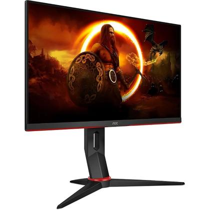 Imagem de Monitor Gamer AOC Hero 24" 165Hz 1ms Ajuste de Altura 24G2S/BK