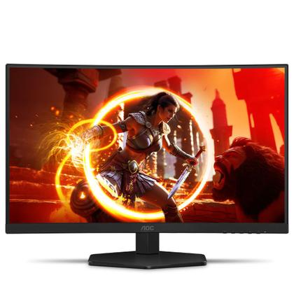 Imagem de Monitor Gamer Curvo Agon G4Z 27" AOC Full HD, 300Hz, 0.3ms com 4.000:1 de Contraste - C27G4Z/P/57