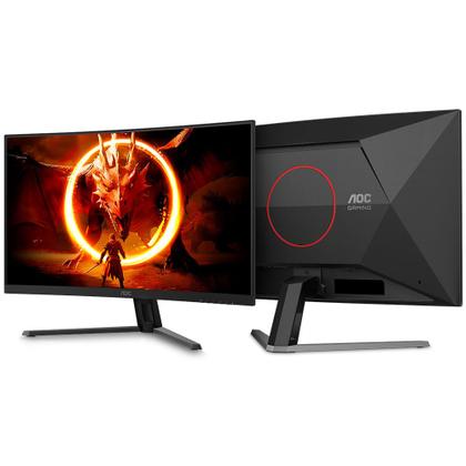 Imagem de Monitor Gamer Curvo Agon Quad 32" AOC WQHD, 180Hz, 0.5ms com 3.500:1 de Contraste - CQ32G4E/57