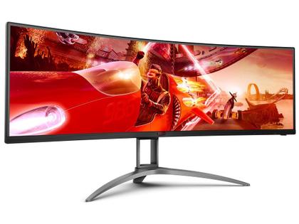 Imagem de Monitor Gamer Curvo AOC Agon AG493QCX/FG 49" DFHD 144Hz 1ms 2 HDMI DisplayPort FreeSync