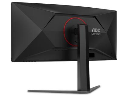 Imagem de Monitor Gamer Curvo AOC Gaming U34G4C 34" WQHD 180Hz 0,5ms HDMI DisplayPort FreeSync U34G4C/57