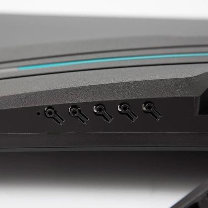 Imagem de Monitor Gamer Curvo Duex 24", Full HD, 165Hz, 1ms, FreeSync, HDR, DisplayPort e HDMI, Som Integrado, Preto - DXMO24CF165S