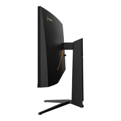 Imagem de Monitor Gamer Curvo Husky Tempest 34", Ultrawide, 180Hz, QHD, 1ms, DisplayPort e HDMI, Adaptive Sync, 99% sRGB, Preto - HGMT005