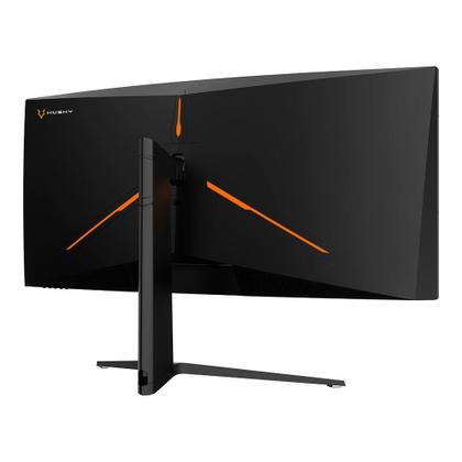 Imagem de Monitor Gamer Curvo Husky Tempest 34", Ultrawide, 180Hz, QHD, 1ms, DisplayPort e HDMI, Adaptive Sync, 99% sRGB, Preto - HGMT005
