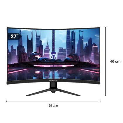 Imagem de Monitor Gamer Eras 27 Curvo Full Hd 100hz 3ms Va 8-bits - Preto