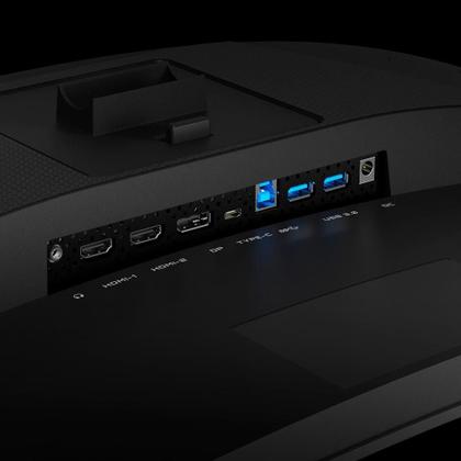 Imagem de Monitor Gamer Gigabyte, 31.5 QHD, 170Hz, 1ms, DisplayPort, HDMI e USB, 123% sRGB, FreeSync - M32QC