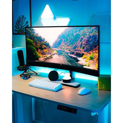 Imagem de Monitor Gamer KBM! GAMING MG900 34" Curvo, Mini-led, 180 Hz, 1ms, HDMI e DisplayPort, USB-C, HDR, FreeSync - KGMG90034BR