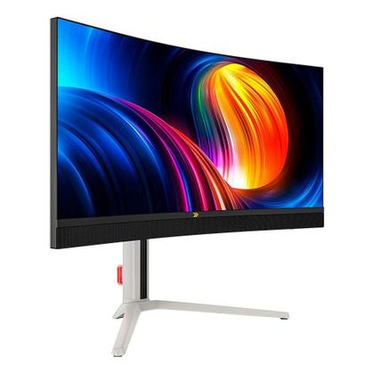 Imagem de Monitor Gamer KBM! GAMING MG900 34" Curvo, Mini-led, 180 Hz, 1ms, HDMI e DisplayPort, USB-C, HDR, FreeSync - KGMG90034BR