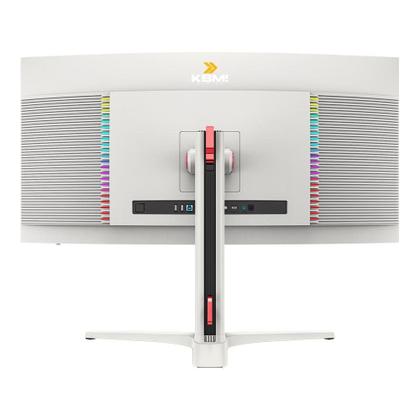 Imagem de Monitor Gamer KBM! GAMING MG900 34" Curvo, Mini-led, 180 Hz, 1ms, HDMI e DisplayPort, USB-C, HDR, FreeSync - KGMG90034BR