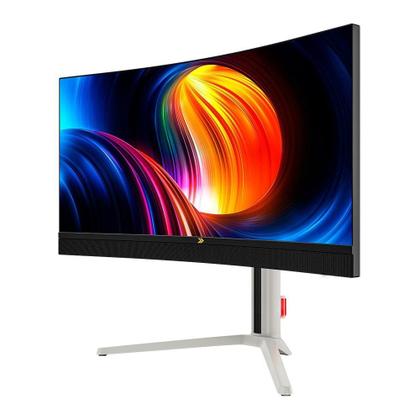 Imagem de Monitor Gamer KBM! GAMING MG900 34" Curvo, Mini-led, 180 Hz, 1ms, HDMI e DisplayPort, USB-C, HDR, FreeSync - KGMG90034BR