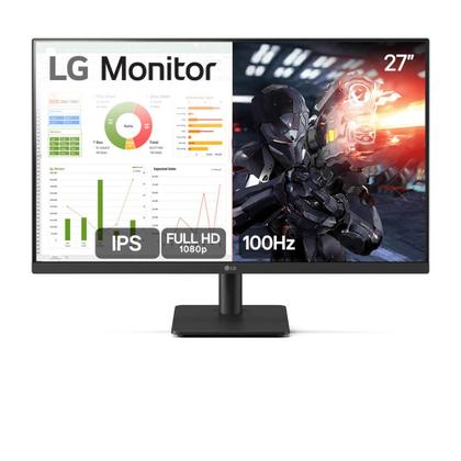 Imagem de Monitor Gamer LG 27" IPS Full HD 100hz HDMI - 27MS500-B