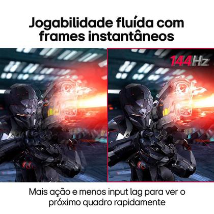 Imagem de Monitor Gamer LG UltraGear 24 Full HD, 144Hz, 1ms, IPS, HDMI e DisplayPort, 99% sRGB, HDR, FreeSync Premium, VESA - 24GN60R